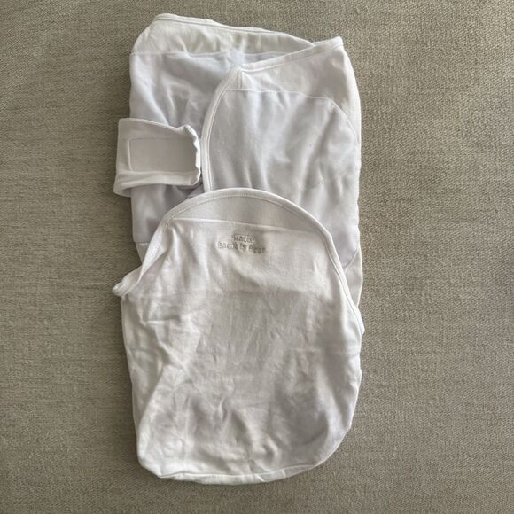 HALO Swaddle Wrap Pouch for Newborns in White - Picture 1 of 6